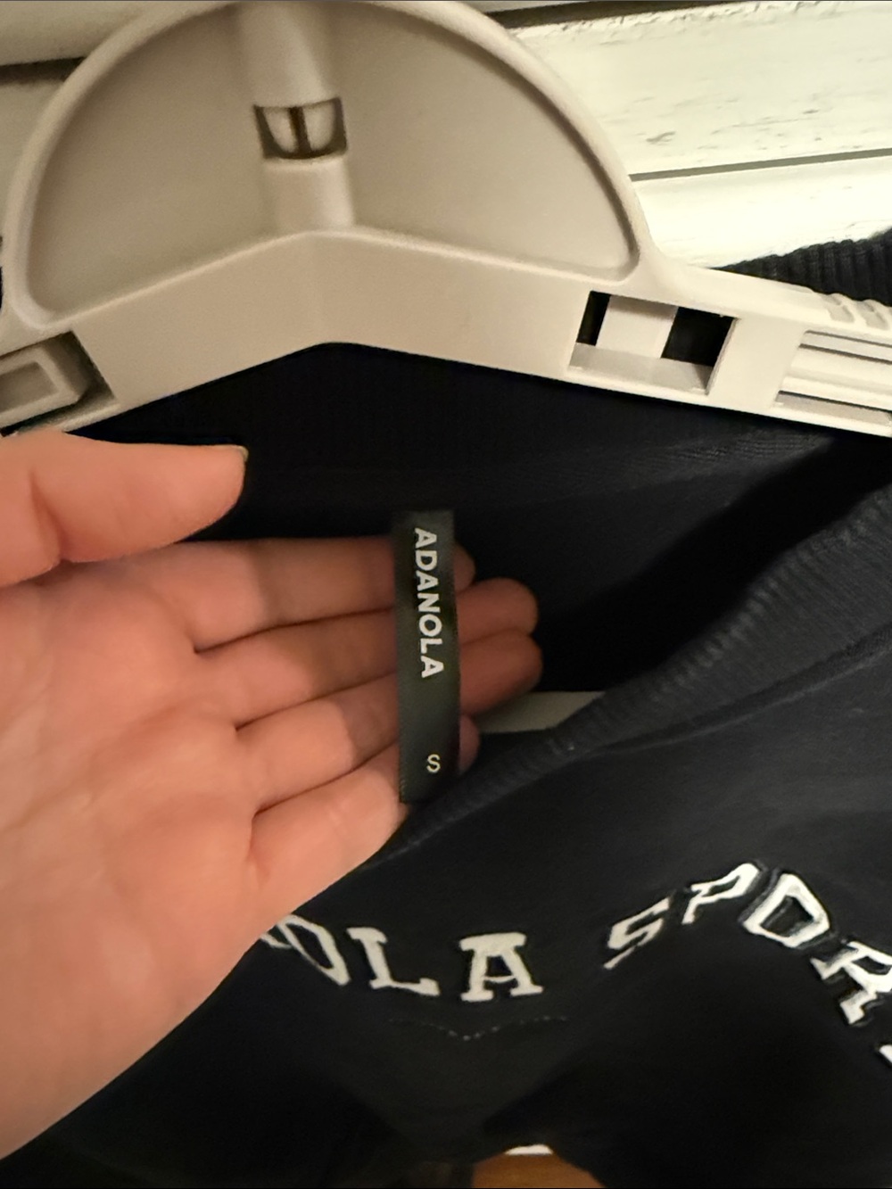Adanola sport black crew neck Small - Picture 4 of 7